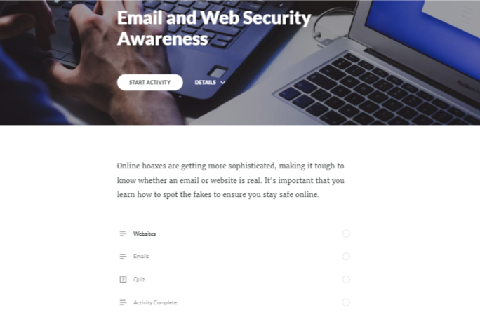 Reece - Email and Web Security Awareness Rise Module