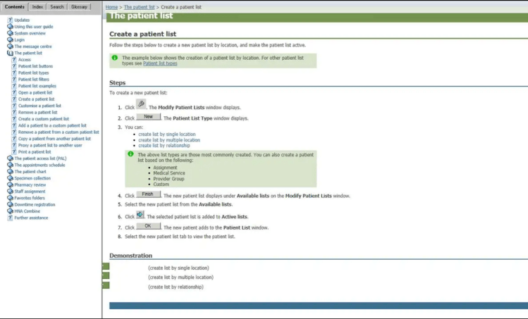 Screenshot of the RoboHelp solution